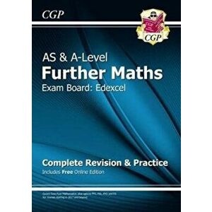 New AS & A-Level Further Maths for Edexcel: Complete Revision & Practice with Online Edition, Paperback - *** imagine