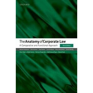 Anatomy of Corporate Law. A Comparative and Functional Approach, Paperback - Klaus J. Hopt imagine