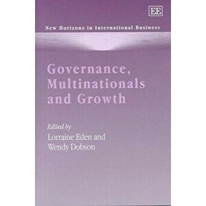 Governance, Multinationals and Growth, Hardback - *** imagine