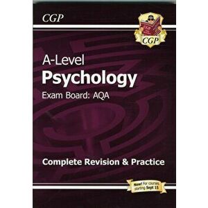 A-Level Psychology: AQA Year 1 & 2 Complete Revision & Practice, Paperback - *** imagine
