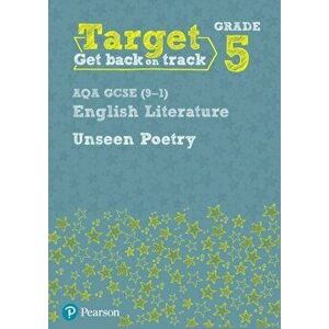 Target Grade 5 Unseen Poetry AQA GCSE (9-1) Eng Lit Workbook, Paperback - David Grant imagine