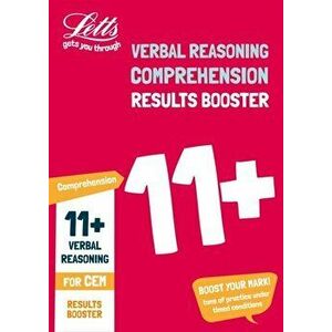 11+ Comprehension Results Booster for the CEM tests. Targeted Practice Workbook, Paperback - *** imagine