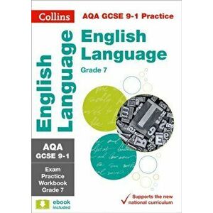 AQA GCSE 9-1 English Language Exam Practice Workbook for grade 7, Paperback - *** imagine
