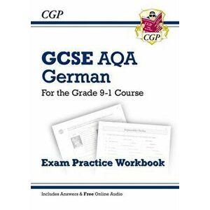 GCSE German AQA Exam Practice Workbook - for the Grade 9-1 Course (includes Answers), Paperback - *** imagine
