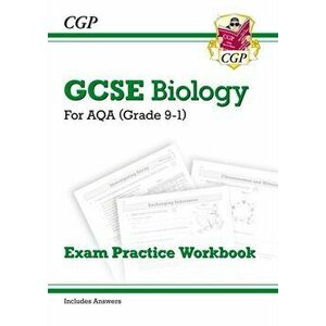 Grade 9-1 GCSE Biology: AQA Exam Practice Workbook (with answers), Paperback - *** imagine
