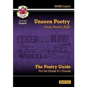 New Grade 9-1 GCSE English Literature AQA Unseen Poetry Guide - Book 2, Paperback - *** imagine