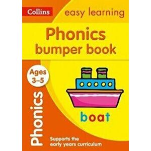 Phonics Bumper Book Ages 3-5, Paperback - *** imagine
