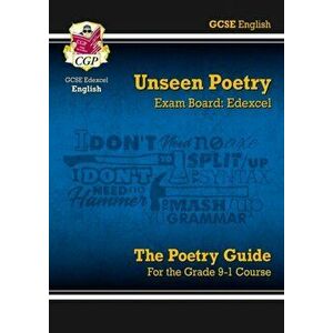 New Grade 9-1 GCSE English Literature Edexcel Unseen Poetry Guide, Paperback - *** imagine