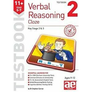 11+ Verbal Reasoning Year 5-7 Cloze Testbook 2, Paperback - Warren J. Vokes imagine