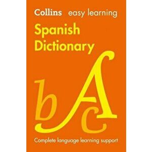 Easy Learning Spanish Dictionary, Paperback - *** imagine
