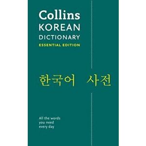 Collins Korean Essential Dictionary, Paperback - *** imagine