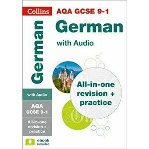 Grade 9-1 GCSE German AQA All-in-One Complete Revision and Practice (with free flashcard download), Paperback - Amy Bates imagine