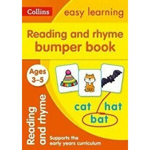 Reading and Rhyme Bumper Book Ages 3-5, Paperback - *** imagine