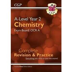 New A-Level Chemistry: OCR A Year 2 Complete Revision & Practice with Online Edition, Paperback - *** imagine