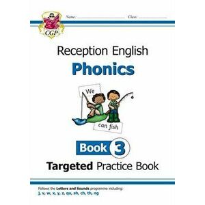 English Targeted Practice Book: Phonics - Reception Book 3, Paperback - *** imagine