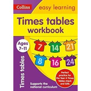 Times Tables Workbook Ages 7-11: New Edition, Paperback - Simon Greaves imagine