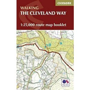 Cleveland Way Map Booklet. 1: 25, 000 OS Route Mapping, Paperback - Paddy Dillon imagine