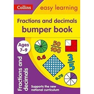 Fractions & Decimals Bumper Book Ages 7-9, Paperback - *** imagine