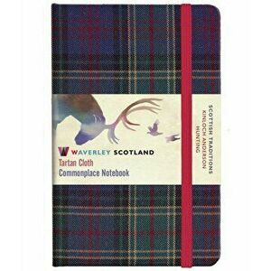 Waverley S.T. (M): Hunting Pocket Genuine Tartan Cloth Commonplace Notebook, Hardback - *** imagine