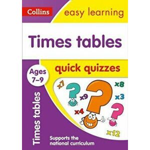 Times Tables Quick Quizzes Ages 7-9, Paperback - *** imagine