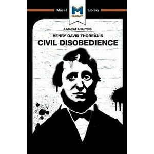 Civil Disobedience, Paperback - Jason Xidias imagine