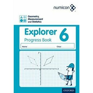Numicon: Geometry, Measurement and Statistics 6 Explorer Progress Book, Paperback - Andrew Jeffrey imagine