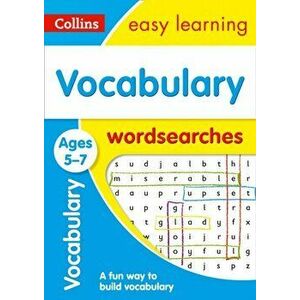 Vocabulary Word Searches Ages 5-7, Paperback - *** imagine