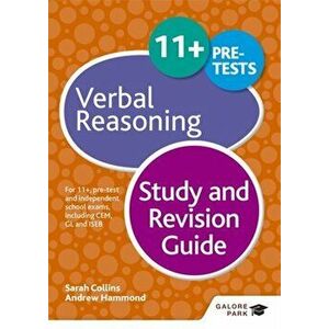 11+ Verbal Reasoning Study and Revision Guide. For 11+, pre-test and independent school exams including CEM, GL and ISEB, Paperback - Sarah Collins imagine