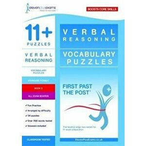 11+ Puzzles Vocabulary Puzzles Book 2, Paperback - *** imagine