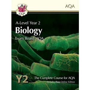 A-Level Biology for AQA: Year 2 Student Book with Online Edition, Paperback - *** imagine
