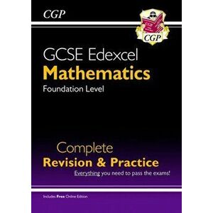 New GCSE Maths Edexcel Complete Revision & Practice: Foundation - Grade 9-1 Course (with Online Edn), Paperback - *** imagine