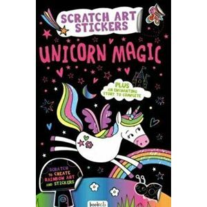 Unicorn Magic. Scratch Art Stickers, Hardback - *** imagine