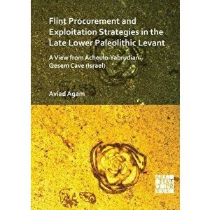 Flint Procurement and Exploitation Strategies in the Late Lower Paleolithic Levant, Paperback - Dr Aviad Agam imagine