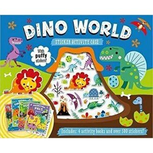 Dino World Sticker Activity Case, Paperback - Make Believe Ideas imagine