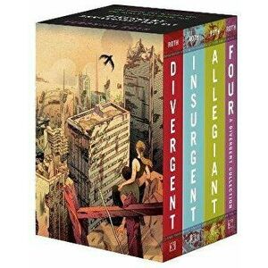 Divergent Anniversary 4-Book Box Set: Divergent, Insurgent, Allegiant, Four, Paperback - Veronica Roth imagine