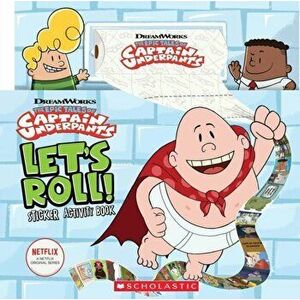 Let's Roll! Sticker Activity Book (Captain Underpants Tv), Paperback - Howie Dewin imagine