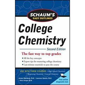Schaum's Easy Outlines of College Chemistry, Second Edition, Paperback - Jerome Rosenberg imagine