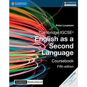 Cambridge Igcse(r) English as a Second Language Coursebook with Cambridge Elevate Enhanced Edition (2 Years), Hardcover - Peter Lucantoni imagine
