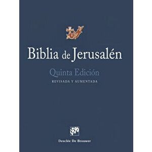Biblia de Jerusaln: Quinta Edicin, Revisada Y Aumentada, Hardcover - Various imagine