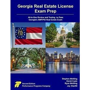Georgia Real Estate License Exam Prep: All-in-One Review and Testing to Pass Georgia's AMP/PSI Real Estate Exam, Paperback - David Cusic imagine