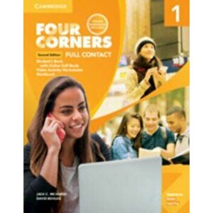 Four Corners Level 1 Super Value Pack (Full Contact with Self-Study and Online Workbook), Hardcover - Jack C. Richards imagine