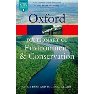 Dictionary of Environment and Conservation, Paperback - *** imagine