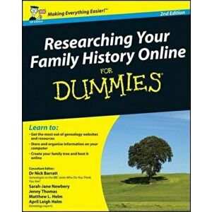 Researching Your Family History Online For Dummies, Paperback - April Leigh Helm imagine