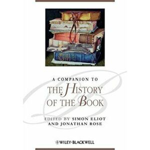 Companion to the History of the Book, Paperback - *** imagine