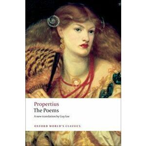 Poems, Paperback - Sextus Propertius imagine