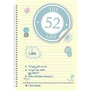 52 List, Paperback - Lizzie Jones imagine