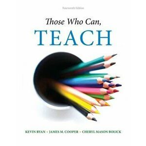 Those Who Can, Teach, Paperback - James M. Cooper imagine