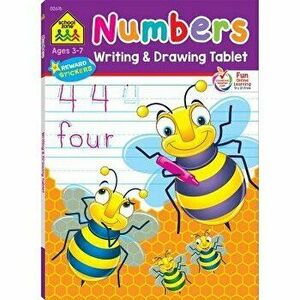 Numbers Writing & Drawing Tablet, Paperback - Zone Staff School imagine