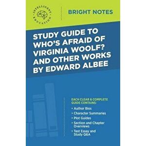 Study Guide to Who's Afraid of Virginia Woolf? and Other Works by Edward Albee, Paperback - *** imagine