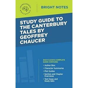 Study Guide to The Canterbury Tales by Geoffrey Chaucer, Paperback - *** imagine